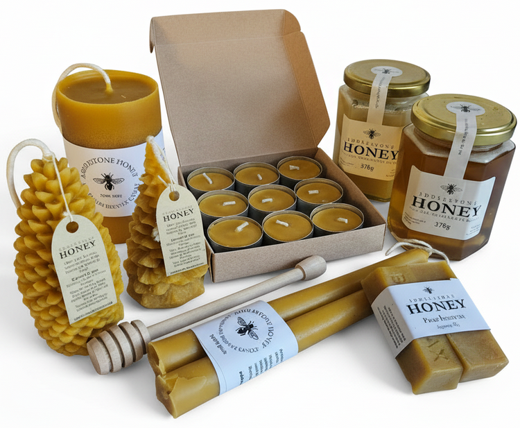 Pure honey and beeswax products