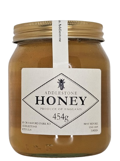 Pure raw local honey