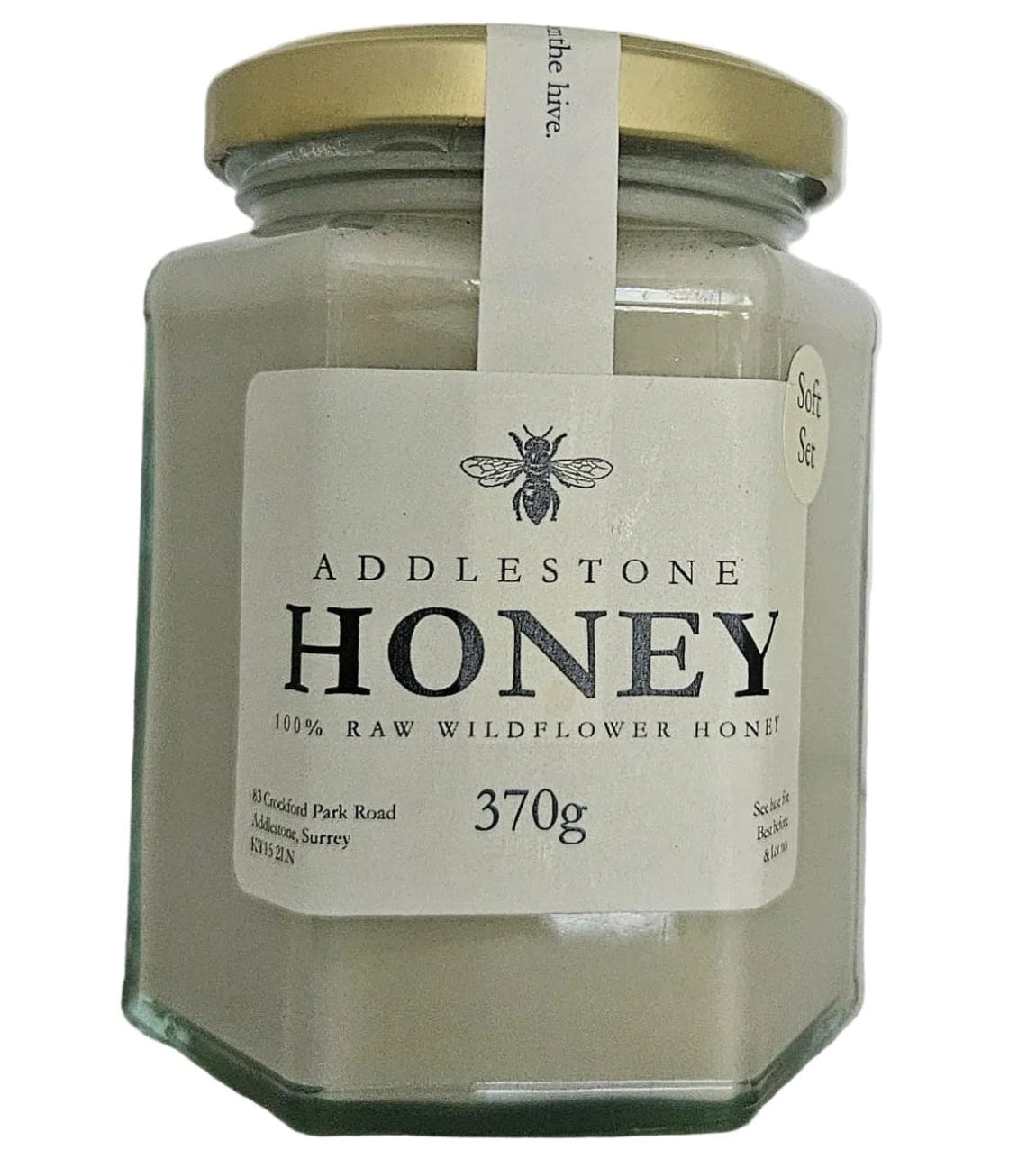 Raw wildflower honey 3-pack (3 x 370g)