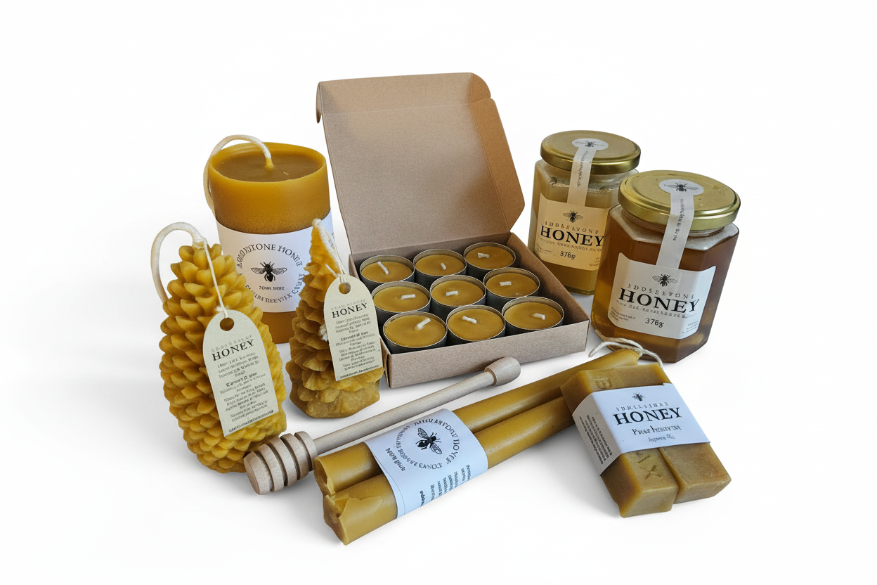 Pure Candle and honey 