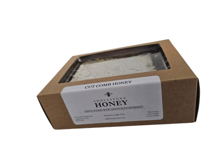 Raw hand cut honey comb
