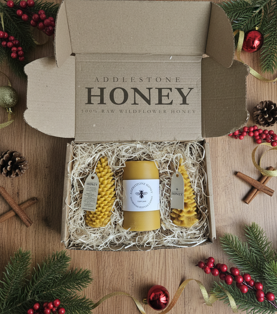 Pure beeswax giftbox