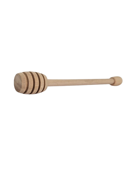 Beech wood honey dipper