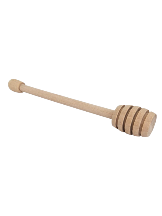 Beech wood honey dipper